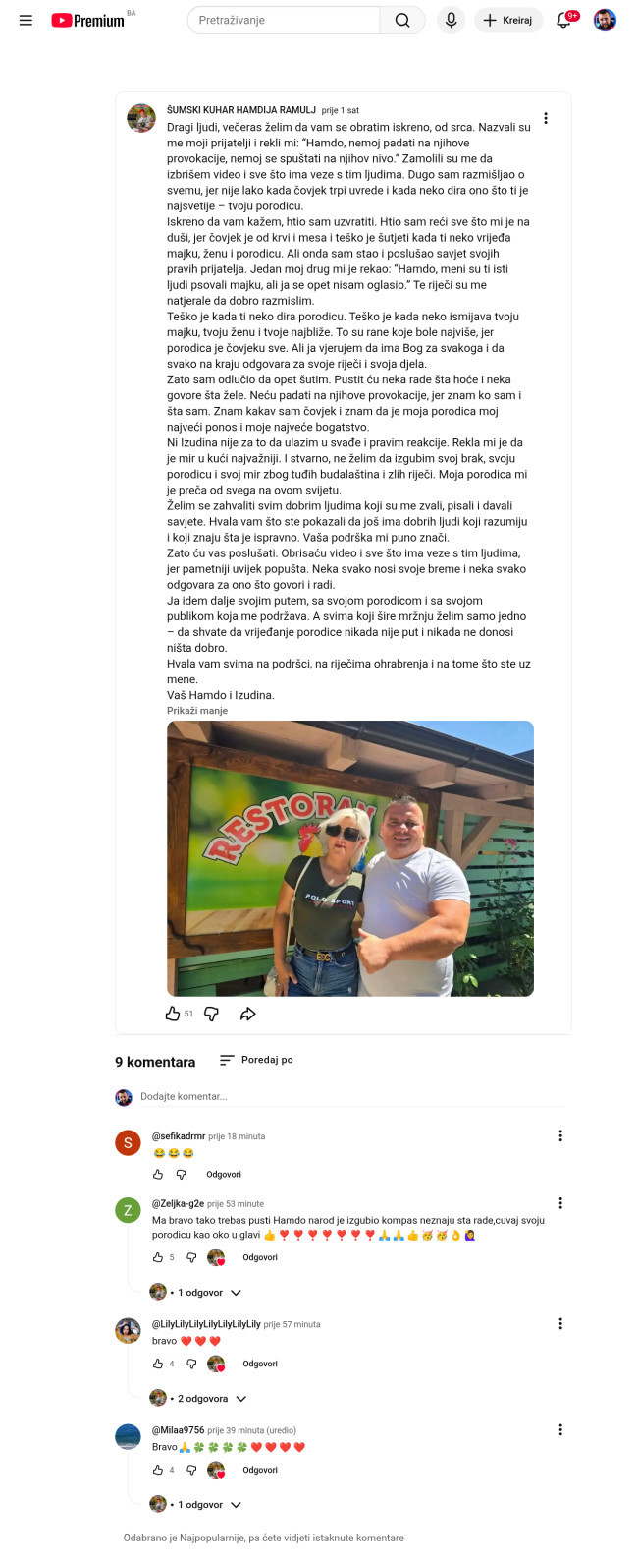 Najpošteniji Bošnjak kad ga adrenalin opiči: