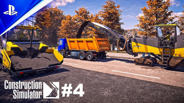 PREDIZBORNO ASFALTIRANJE 🚧 Construction Simulator PS5 Gameplay