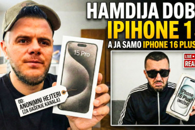 PROPALI YOUTUBER 📱 Hamdija dobio iPhone 15, a ja nemam ni za kafu