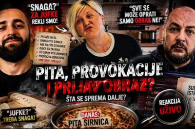 🥧 DANAS PITA SIRNICA DOBRI NARODE 🥄